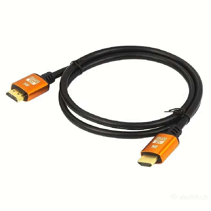Aukštos kokybės Hdmi 2.1 laidai 4k 120hz 3m – nauj - nuotraukos Nr. 4