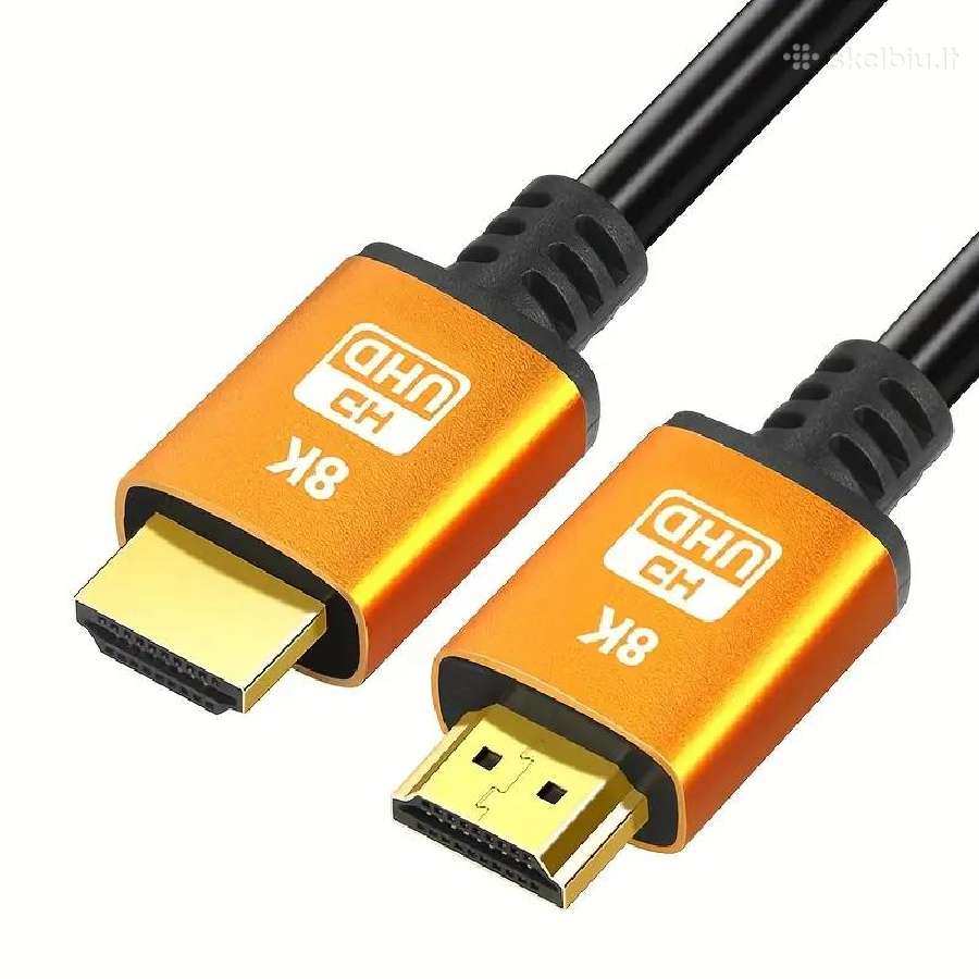 Aukštos kokybės Hdmi 2.1 laidai 4k 120hz 3m – nauj - nuotraukos Nr. 2