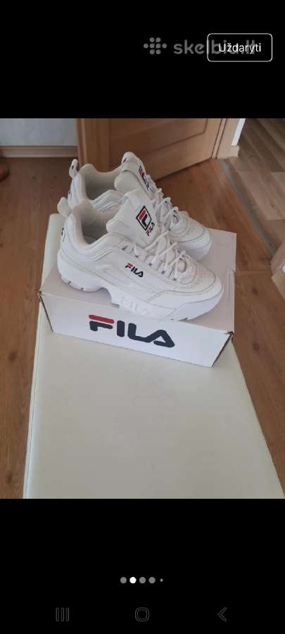 Balti originalūs fila kedai - nuotraukos Nr. 7