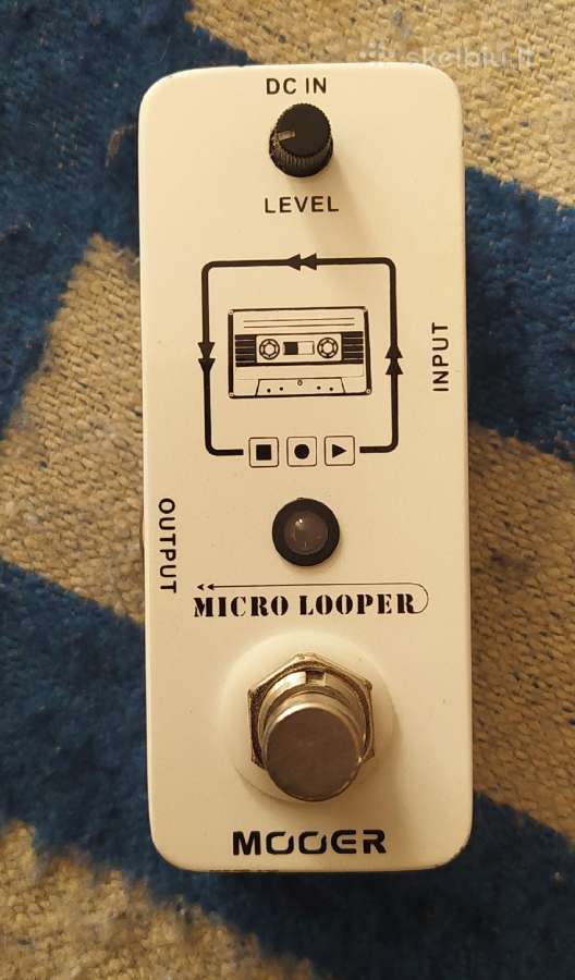 Mooer Audio Micro Looper Gitaros Pedalas.