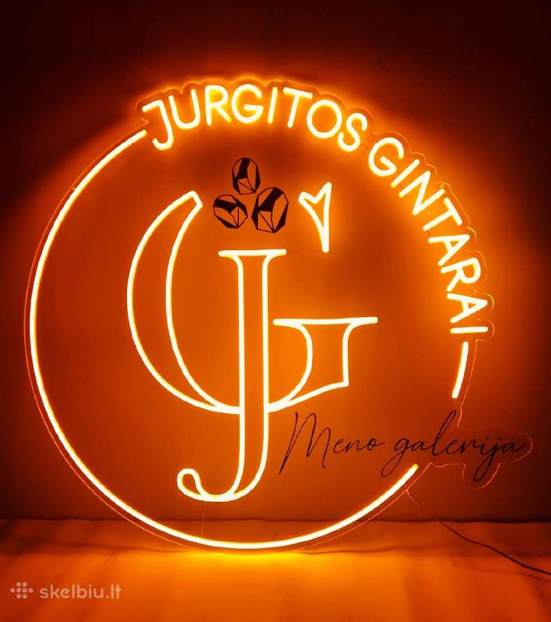 Individualiūs Neoniniai ženklai ir logotipai - nuotraukos Nr. 4