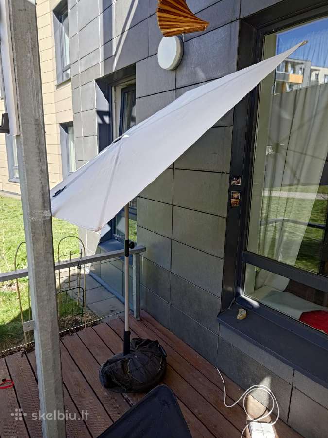 Balkono saulės skėtis 360 kampu 1.3x1.8m - nuotraukos Nr. 3