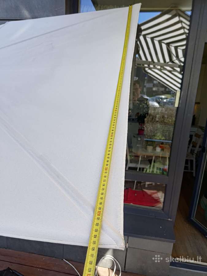 Balkono saulės skėtis 360 kampu 1.3x1.8m - nuotraukos Nr. 5