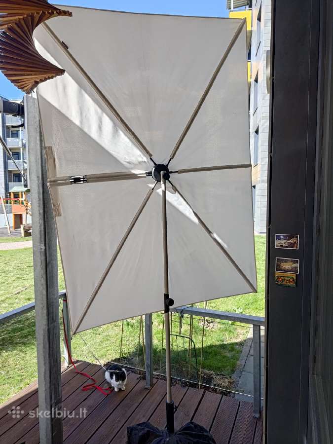 Balkono saulės skėtis 360 kampu 1.3x1.8m - nuotraukos Nr. 7