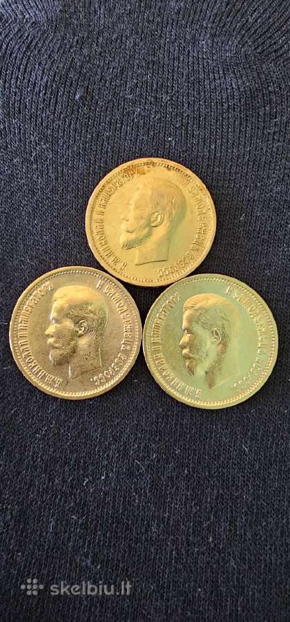 Parduodu carines auksines monetas
