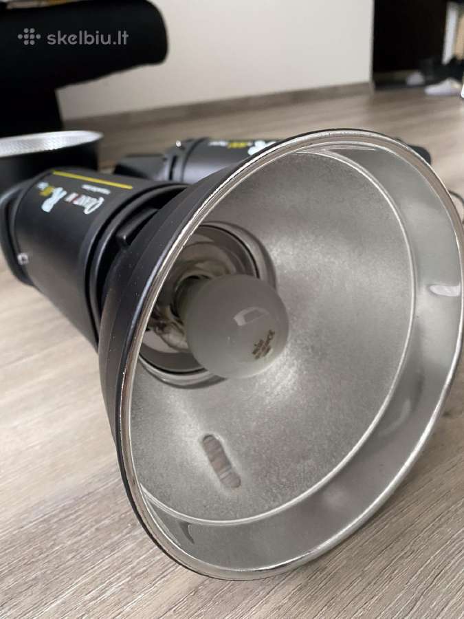Foto blykstė studijinis apšvietimas Quantum R 600 - nuotraukos Nr. 5