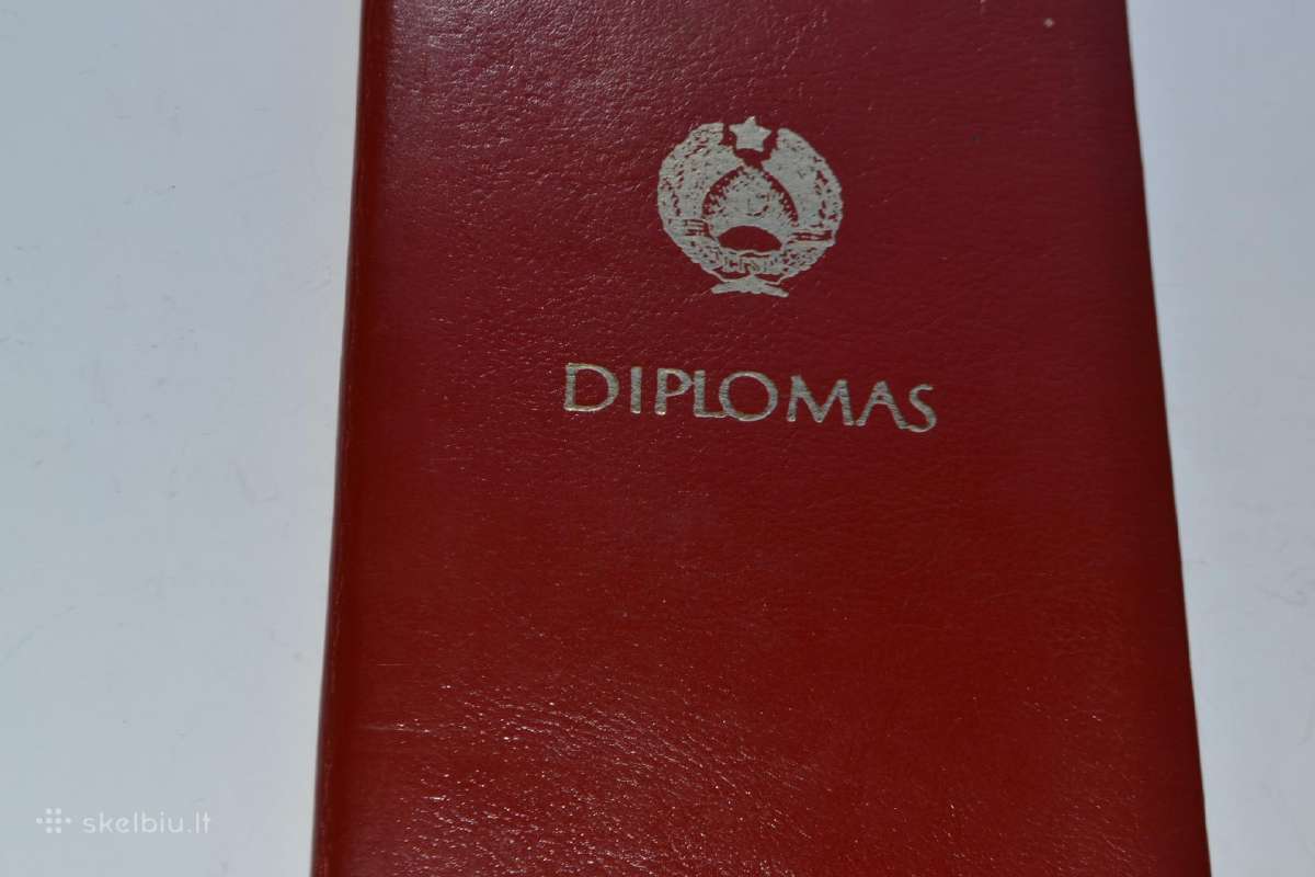 1986 M.valstybines premijos laureato diplomas - nuotraukos Nr. 3