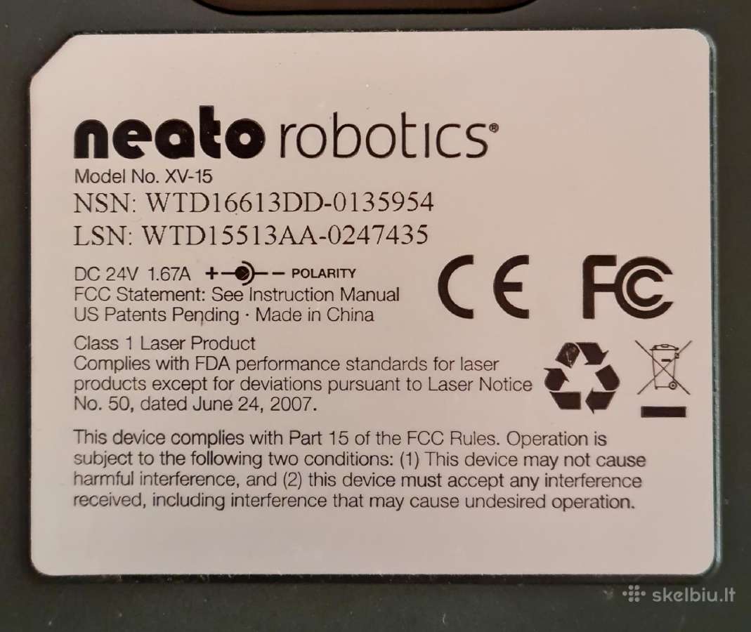 Dulkių siurblys robotas - nuotraukos Nr. 7