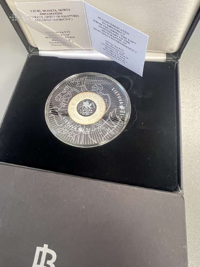 2018m.skirta Diplomatijai Valstybės 100m