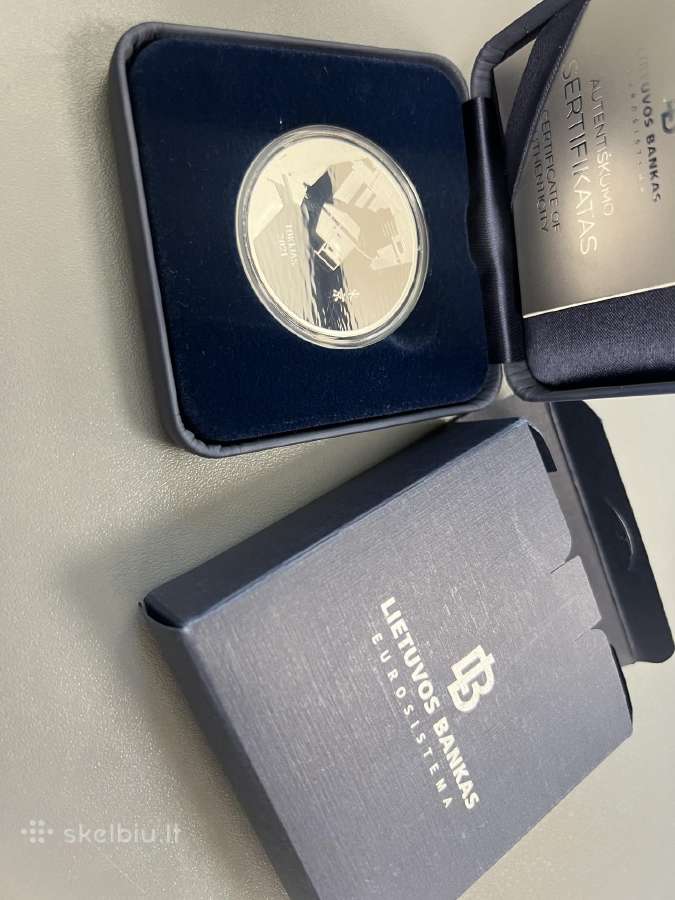 2021 Lietuva Tokijas Xxxii Olimpiada 20 eurų sidab