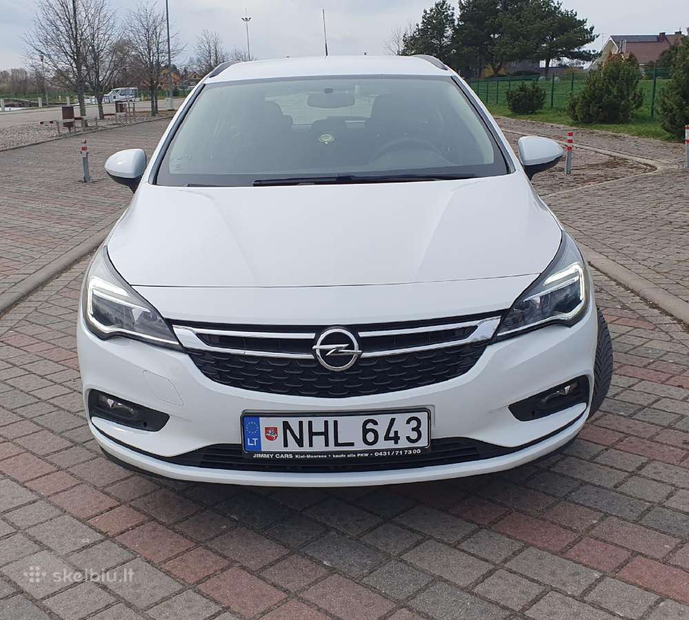 Opel Astra Sport Tourer 1.6cdti 81kw 2018.09 - nuotraukos Nr. 4