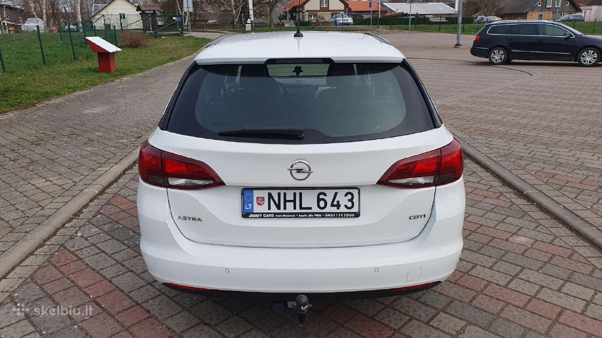 Opel Astra Sport Tourer 1.6cdti 81kw 2018.09 - nuotraukos Nr. 8