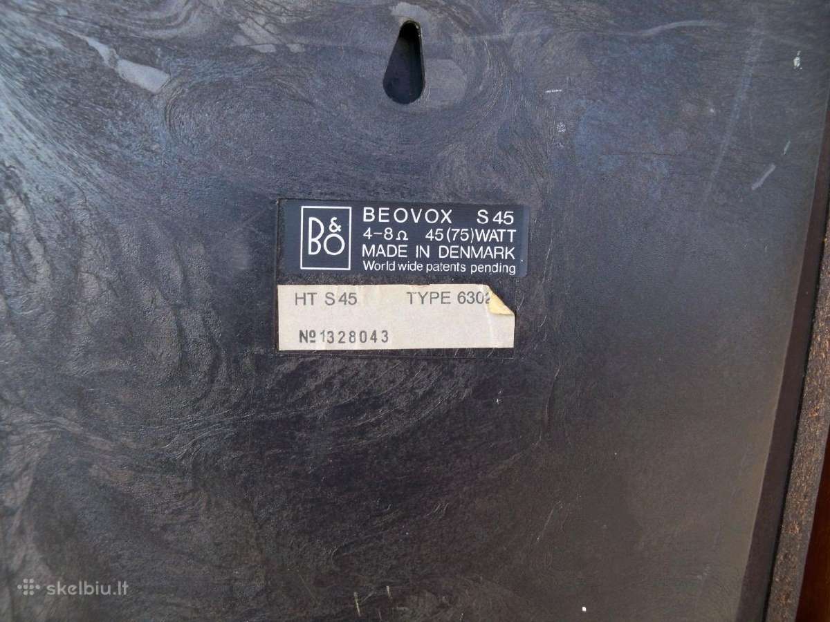 Beovox S-45. S-45,1. S-22. S-50. - nuotraukos Nr. 20