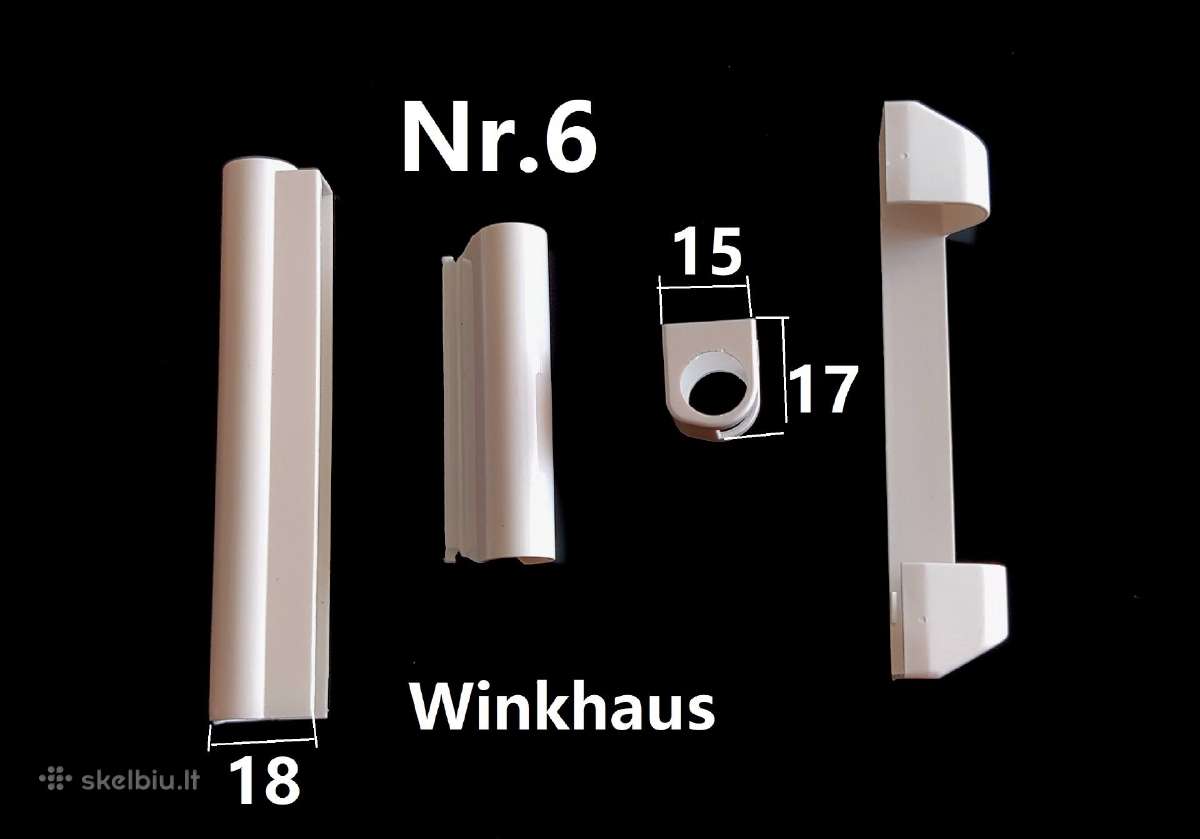 Plastikinių langų lankstų dangteliai ( furnitūra ) - nuotraukos Nr. 19