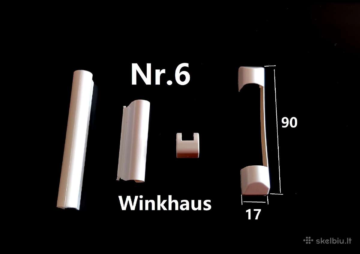 Roto Romb Maco Sigenia Winkhaus lankstų dangteliai - nuotraukos Nr. 13