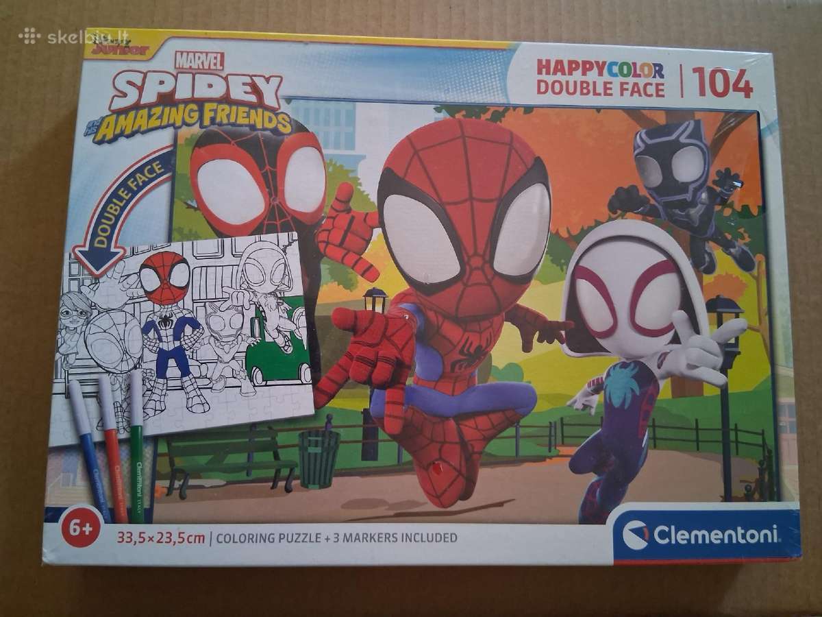 Lavinamoji dėlionė su Spider-man