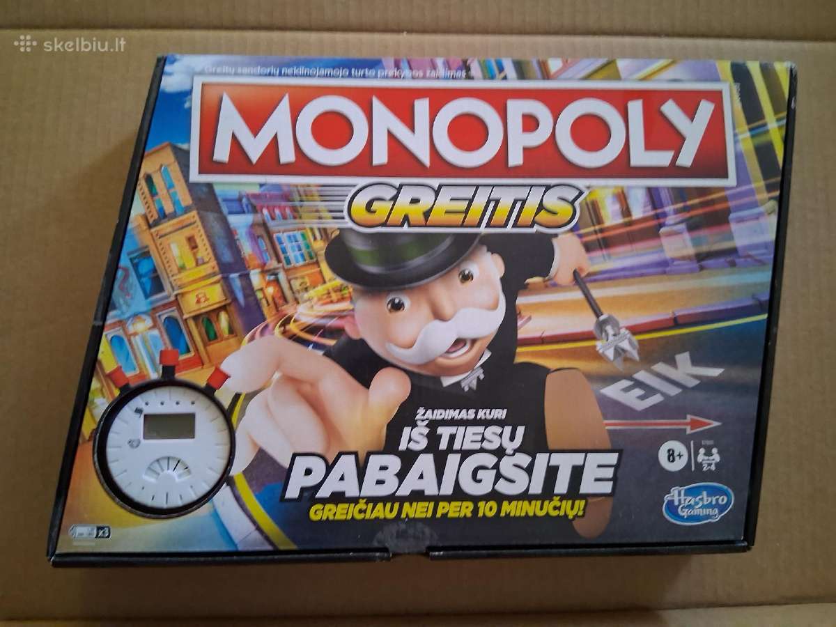 Monopoly Greitis interaktyvus stalo žaidimas