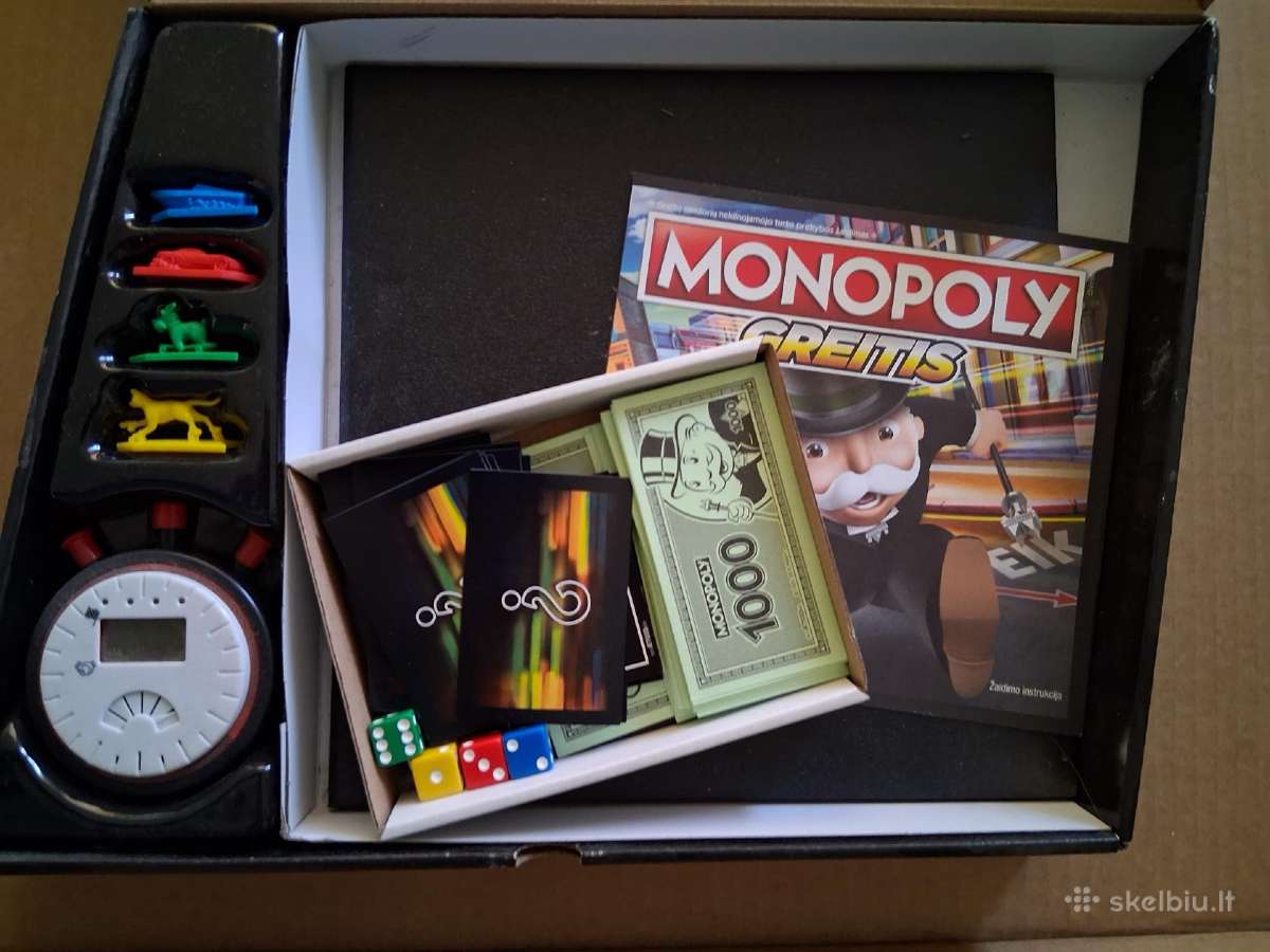 Monopoly Greitis interaktyvus stalo žaidimas - nuotraukos Nr. 2