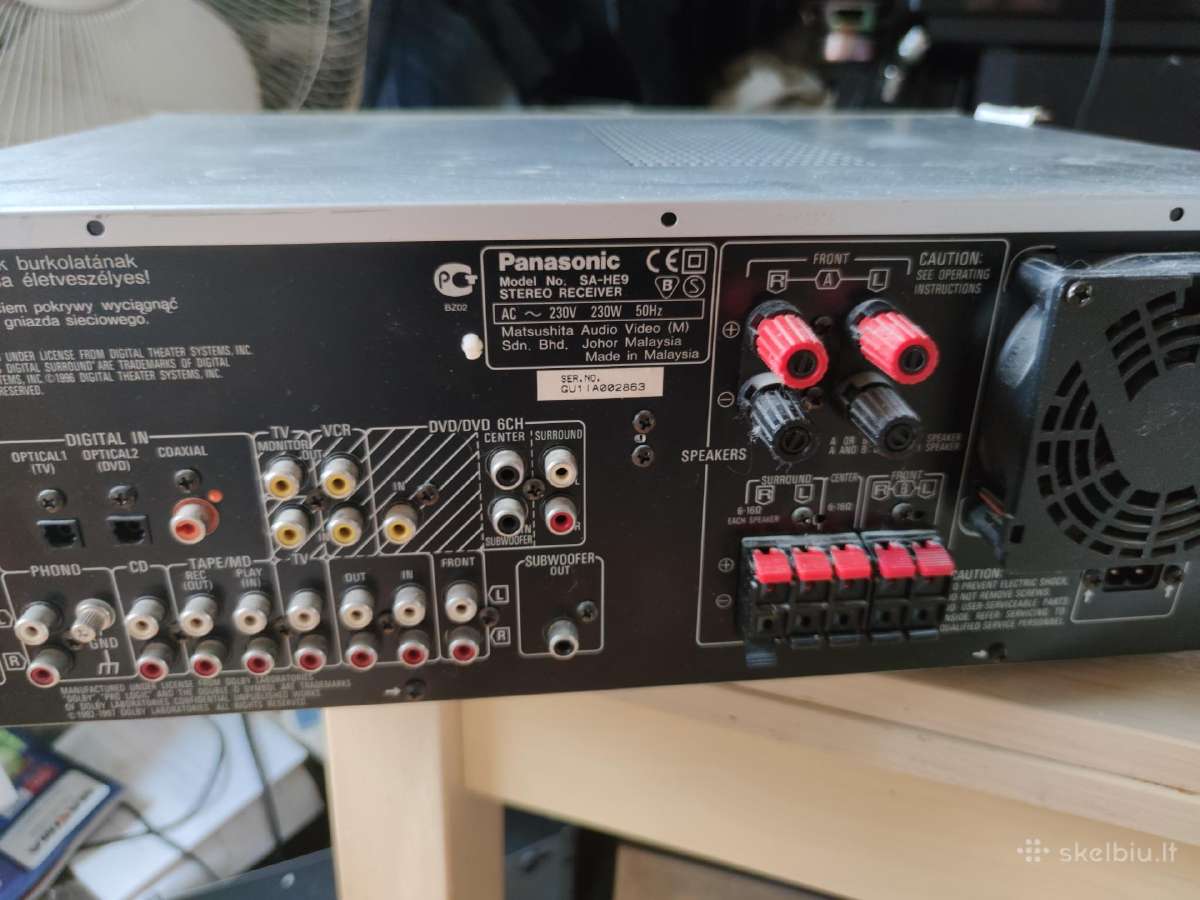 Parduodu Technics Sa-he9 - nuotraukos Nr. 5