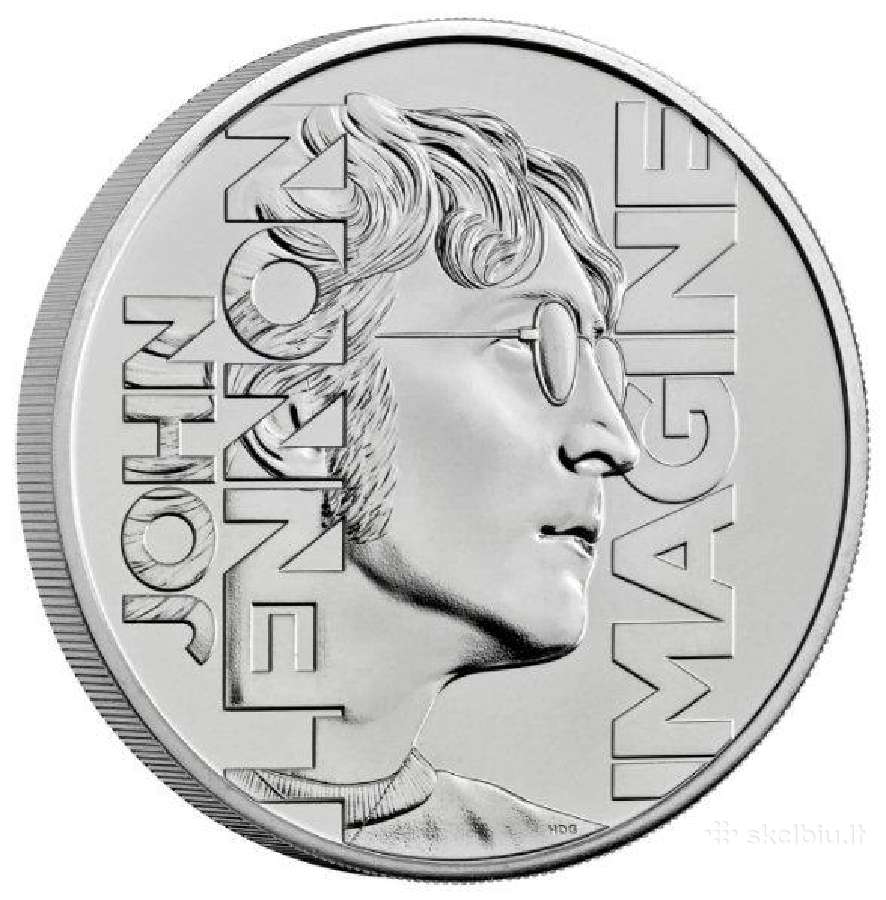 Muzikos legendos - Džonas Lenonas 2025 Jk 5£ Bu - nuotraukos Nr. 4