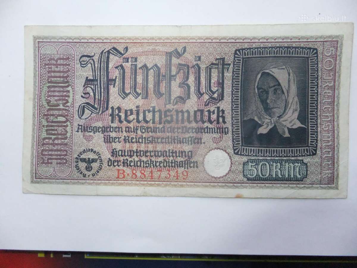 Vokietija-reichsmarkes 1939-1945m.