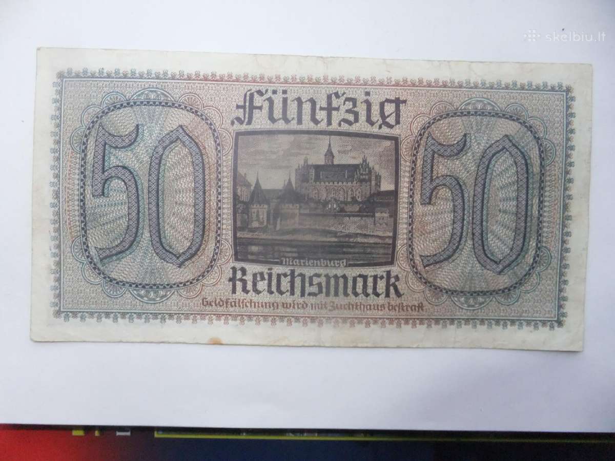 Vokietija-reichsmarkes 1939-1945m. - nuotraukos Nr. 2