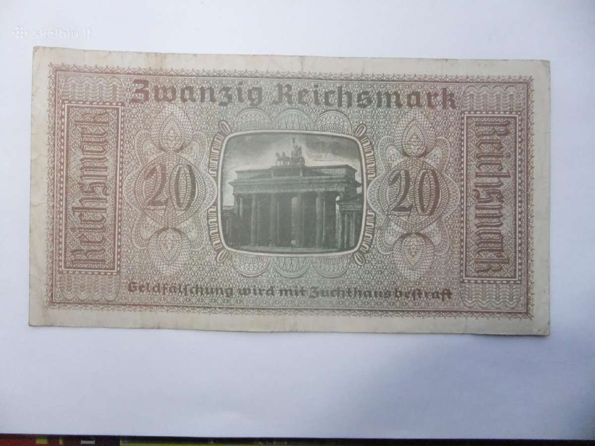 Vokietija-reichsmarkes 1939-1945m. - nuotraukos Nr. 4