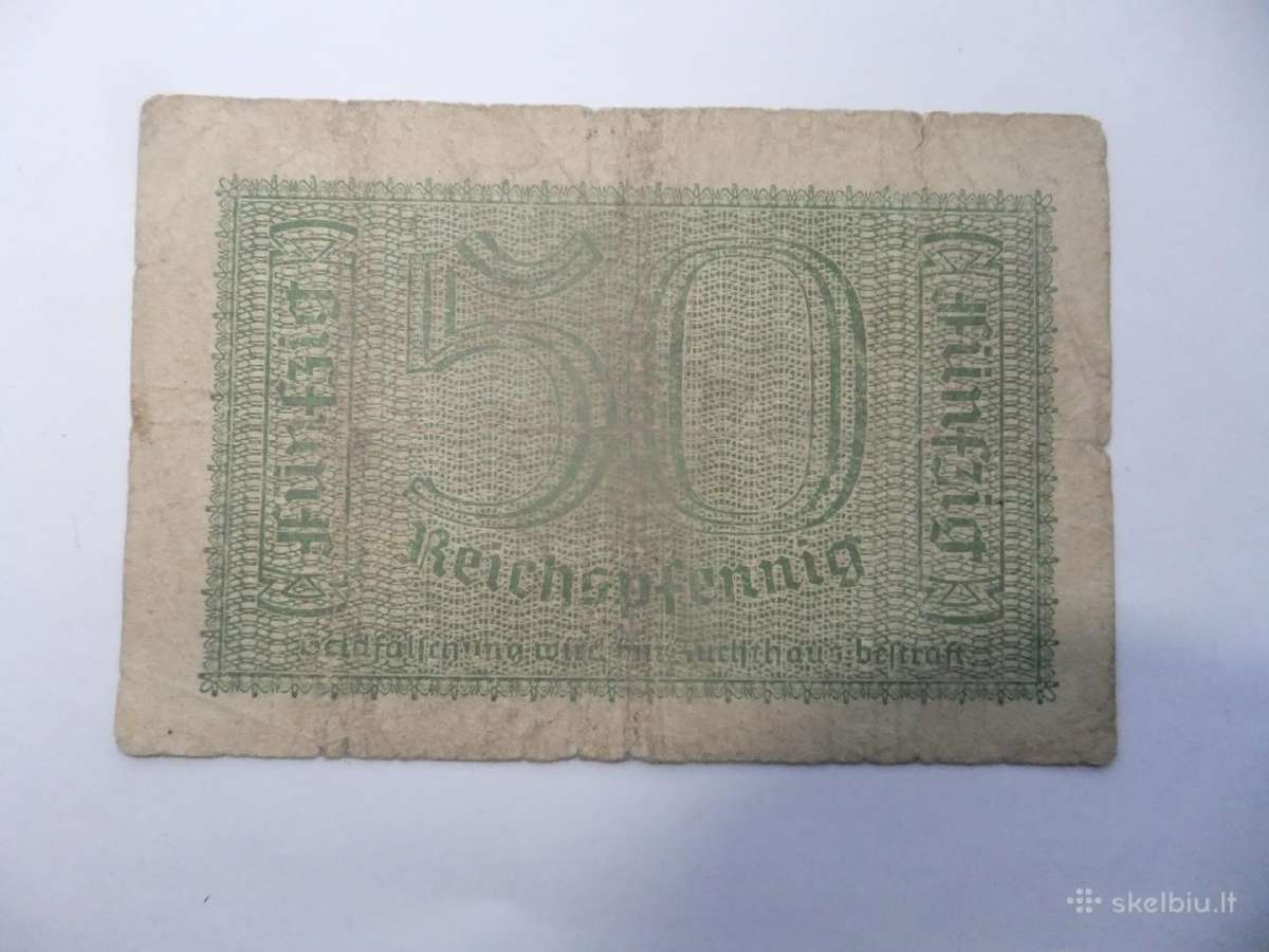 Vokietija-reichsmarkes 1939-1945m. - nuotraukos Nr. 10