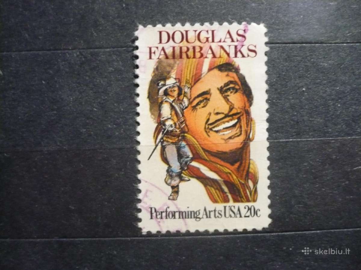 1984 m. scenos menai – Douglasas Fairbanksas