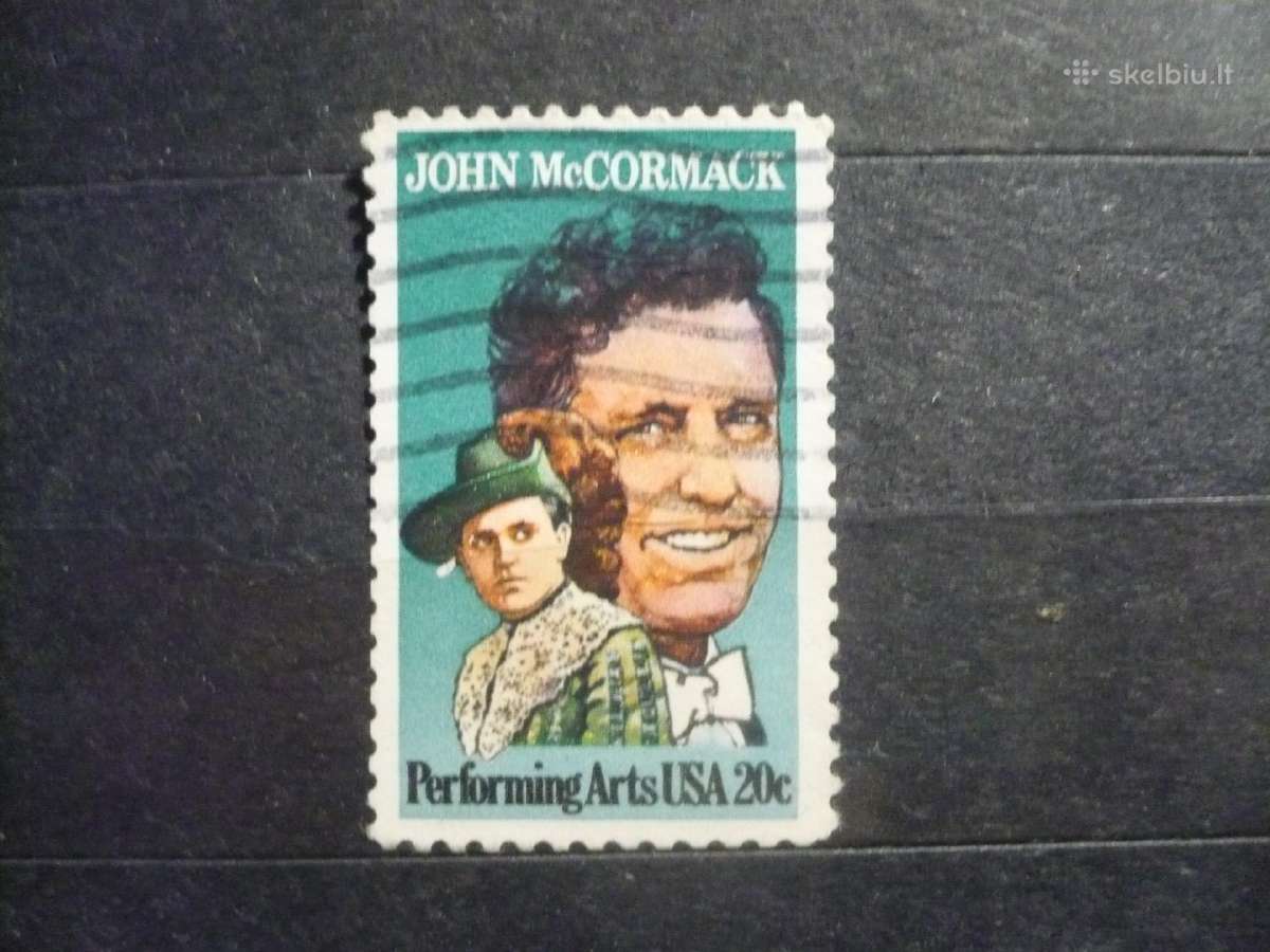 1984 m. scenos menai – Johnas Mccormackas