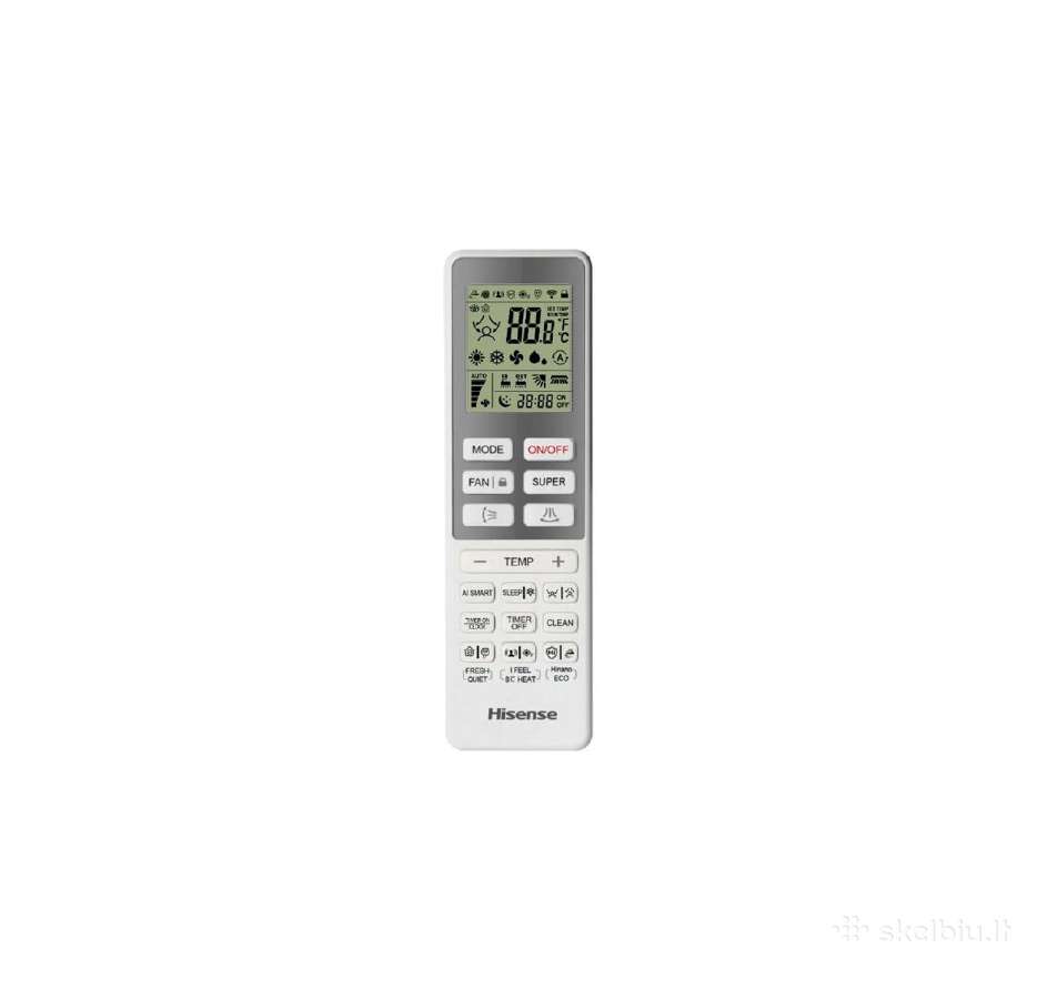 Kondicionierius Hisense Energy Nordic 3,5kw - nuotraukos Nr. 4