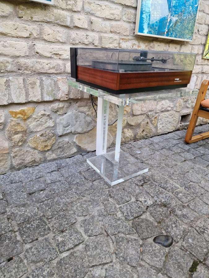 Vintažinis mid century poliakrilo audio stovas - nuotraukos Nr. 26