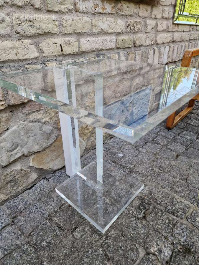 Vintažinis mid century poliakrilo audio stovas - nuotraukos Nr. 31