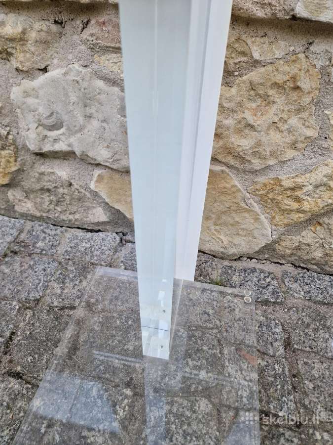 Vintažinis mid century poliakrilo audio stovas - nuotraukos Nr. 35