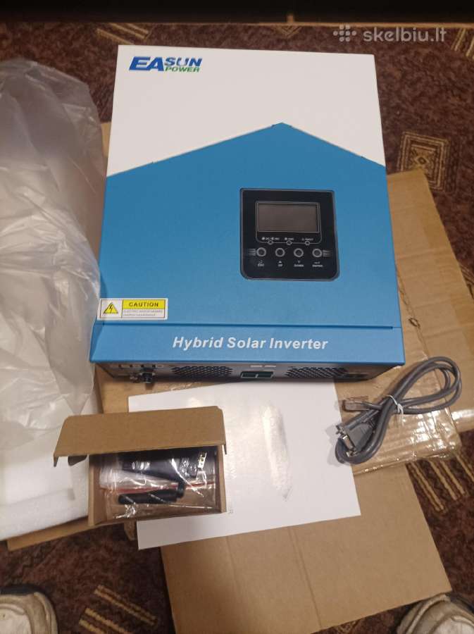 Mppt inventeris 12v į 220v 2.2kw su WiFi