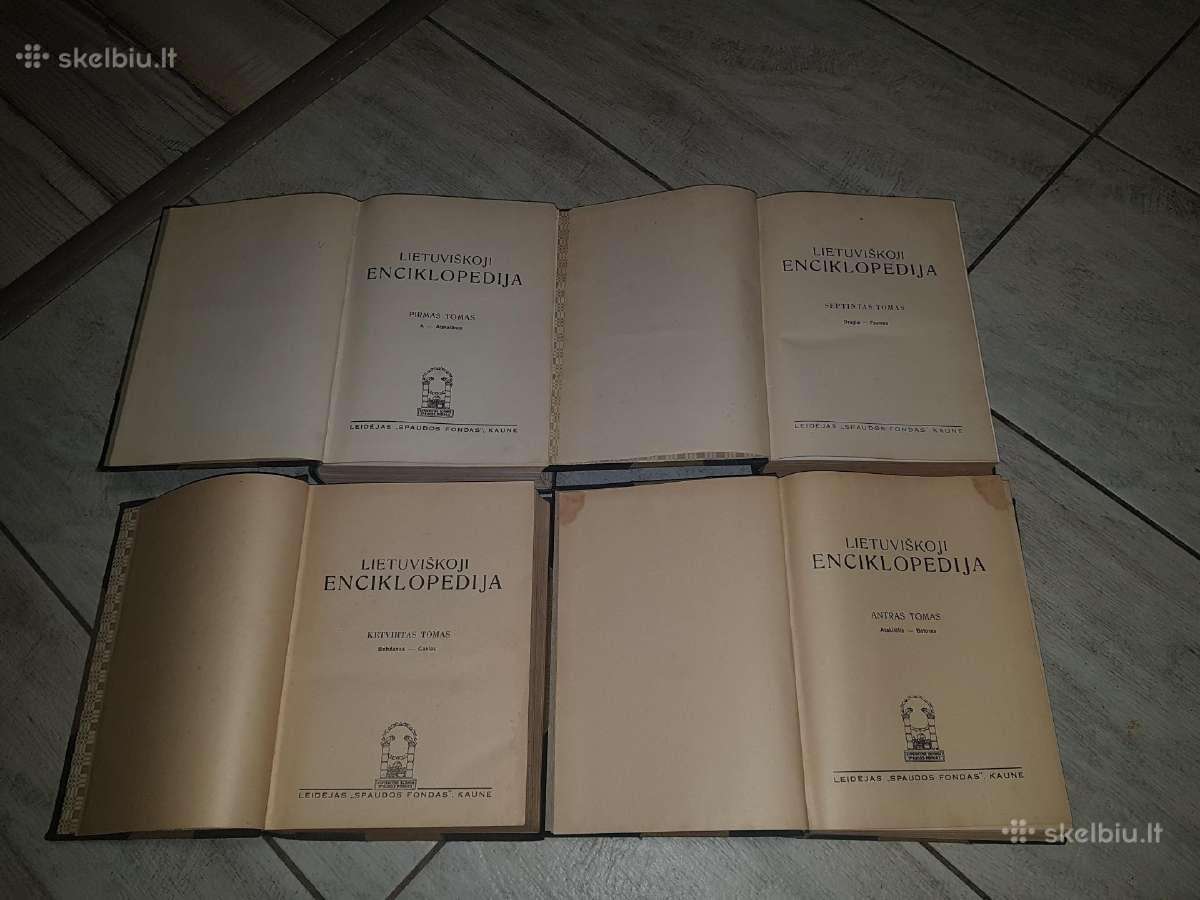 1933-1939m Enciklopedijos - nuotraukos Nr. 3