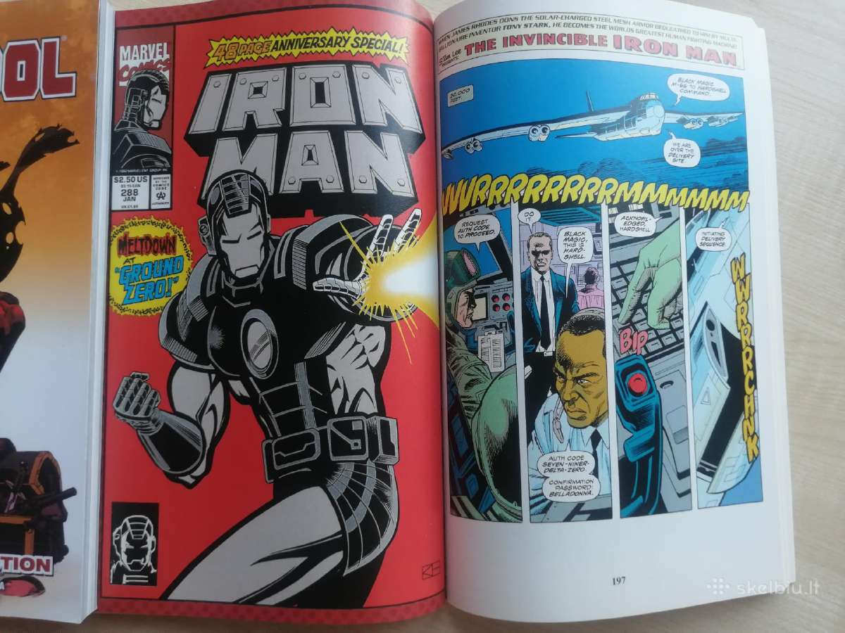 Marvel Comics -Komiksai- Iron Man War Machine - nuotraukos Nr. 8