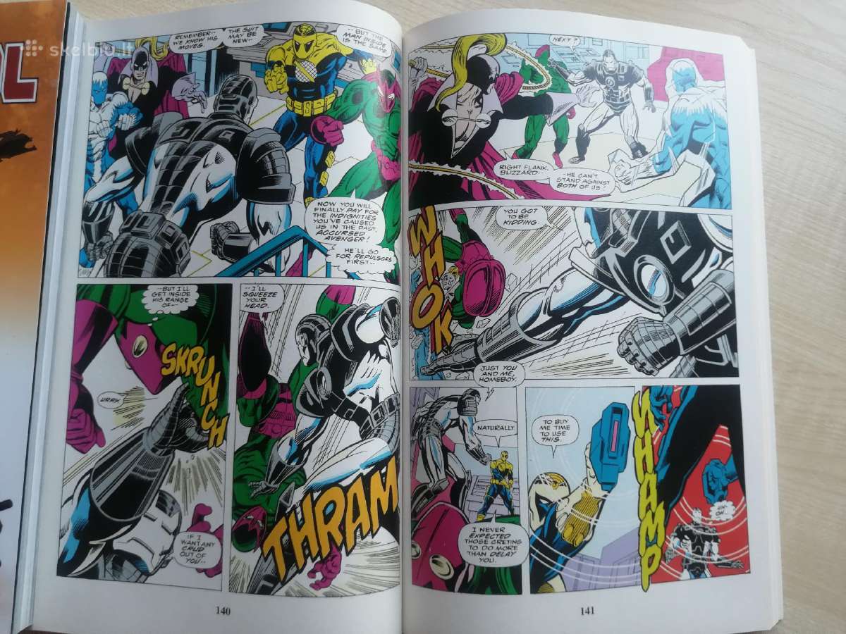 Marvel Comics -Komiksai- Iron Man War Machine - nuotraukos Nr. 11