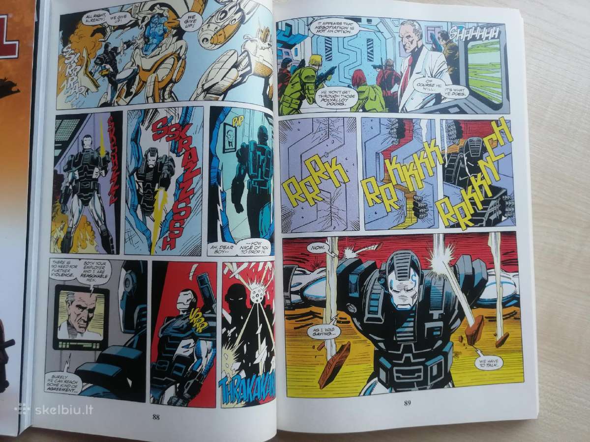 Marvel Comics -Komiksai- Iron Man War Machine - nuotraukos Nr. 15