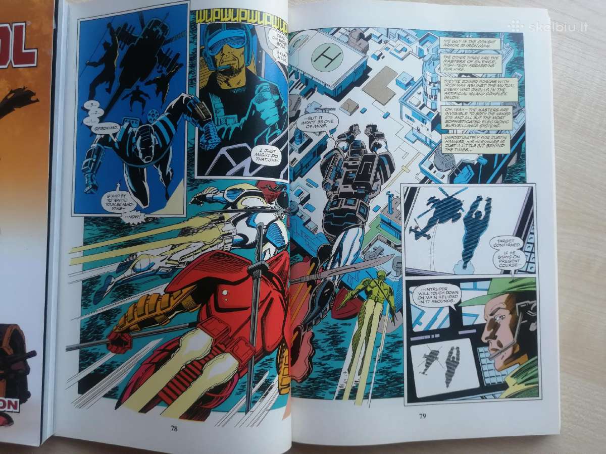 Marvel Comics -Komiksai- Iron Man War Machine - nuotraukos Nr. 16
