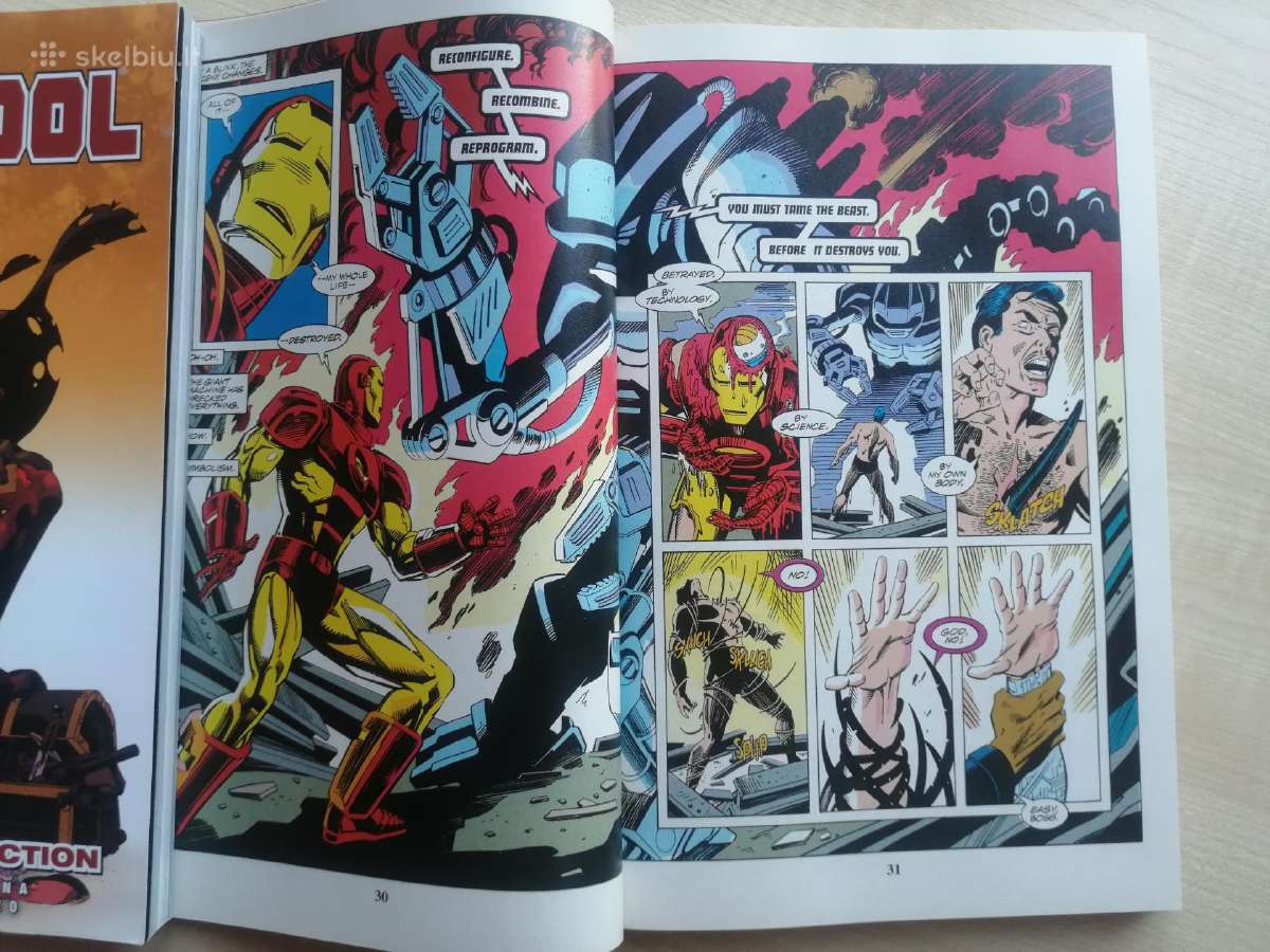 Marvel Comics -Komiksai- Iron Man War Machine - nuotraukos Nr. 18
