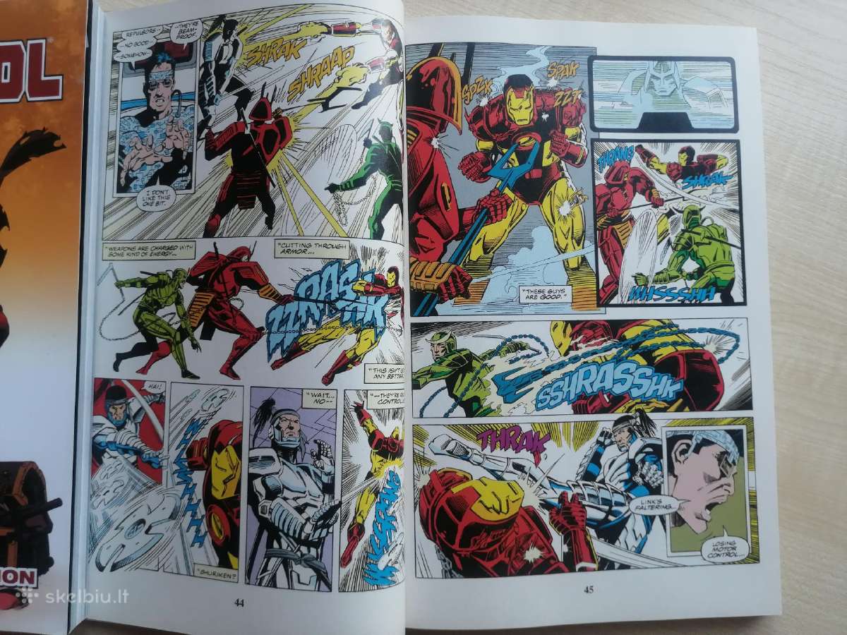 Marvel Comics -Komiksai- Iron Man War Machine - nuotraukos Nr. 19