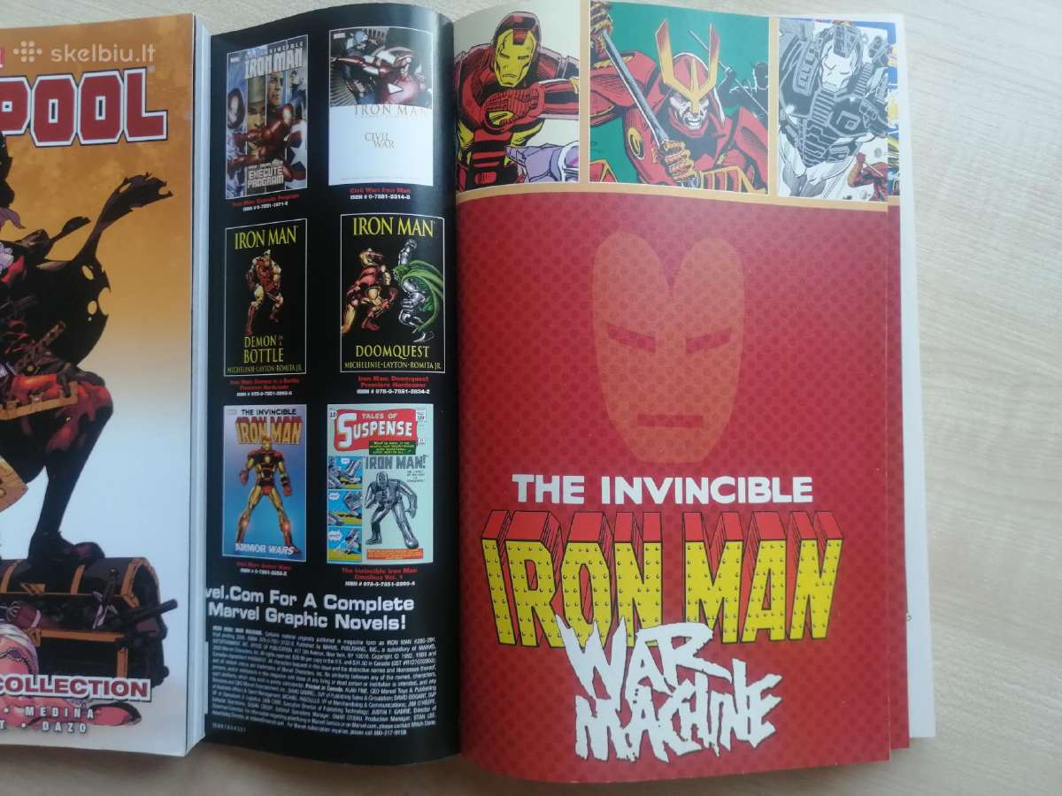 Marvel Comics -Komiksai- Iron Man War Machine - nuotraukos Nr. 21