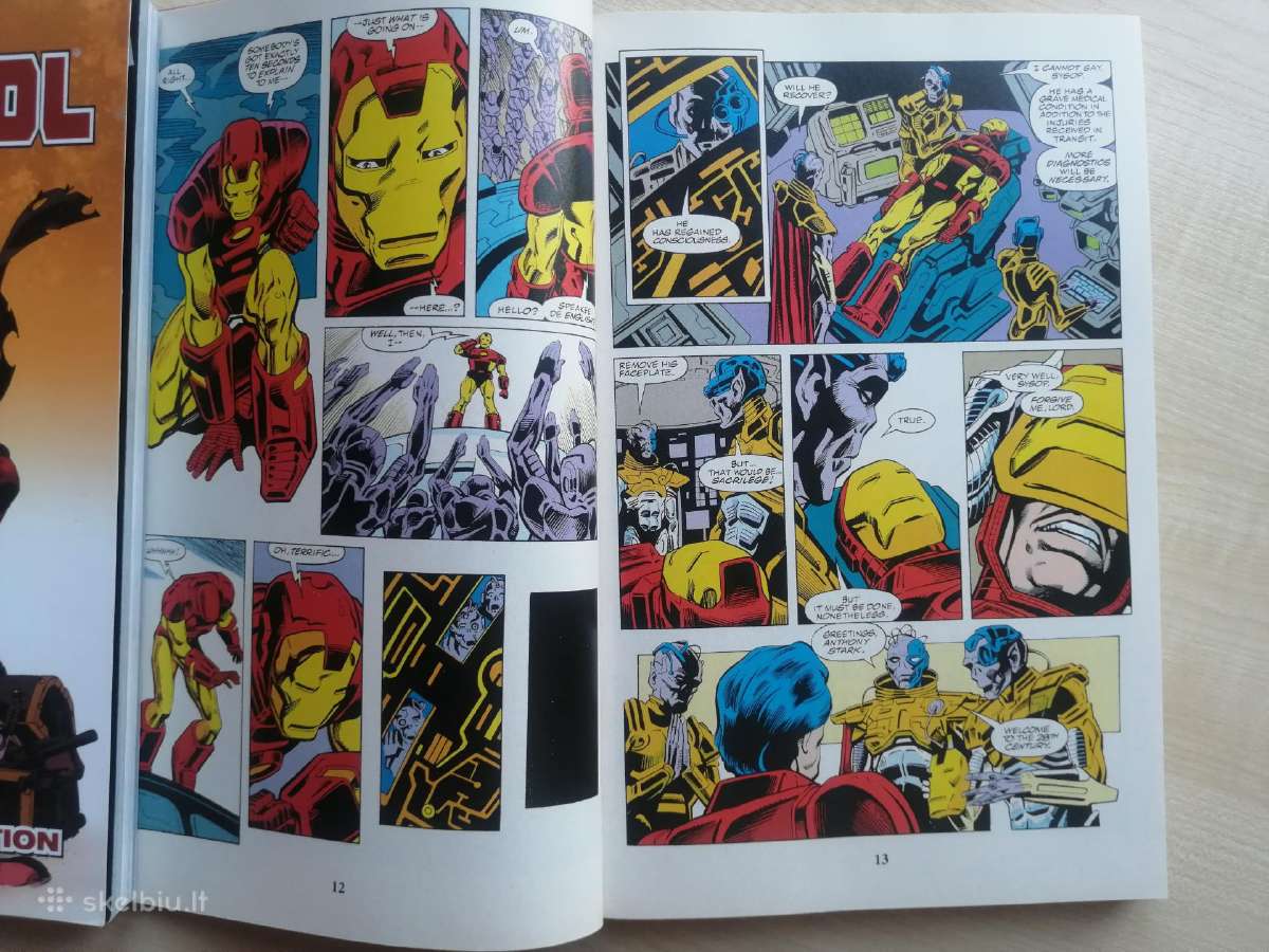 Marvel Comics -Komiksai- Iron Man War Machine - nuotraukos Nr. 23