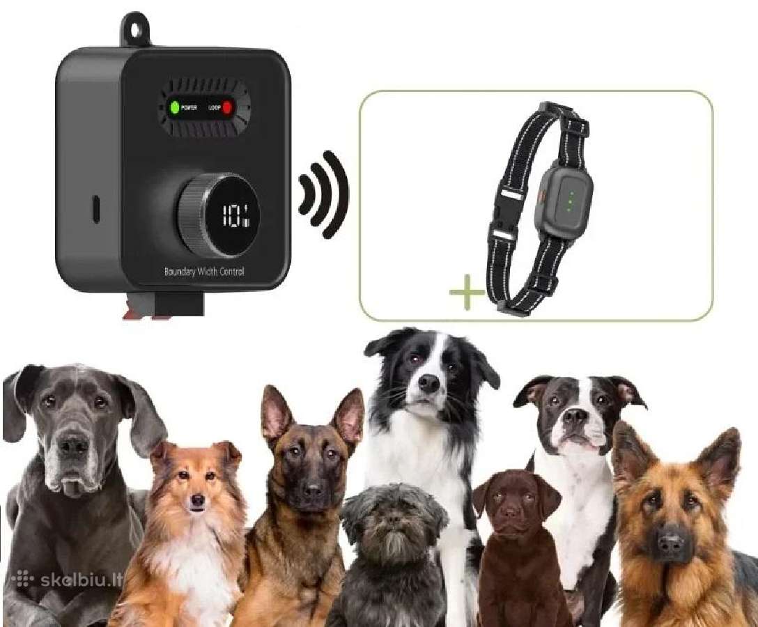 Nematoma elektrinė tvora šunims Daug Modeliu