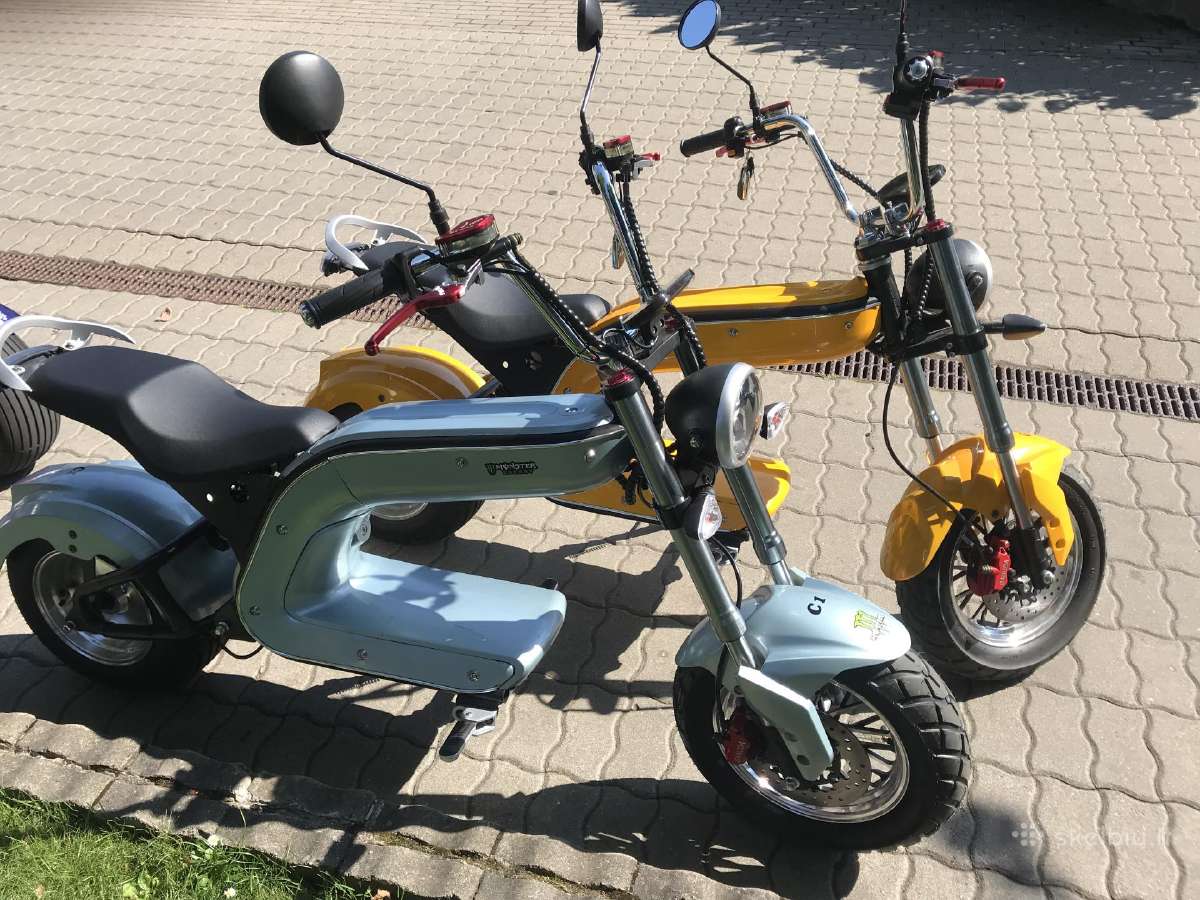 Parduodami du elektriniai motoroleriai - nuotraukos Nr. 2