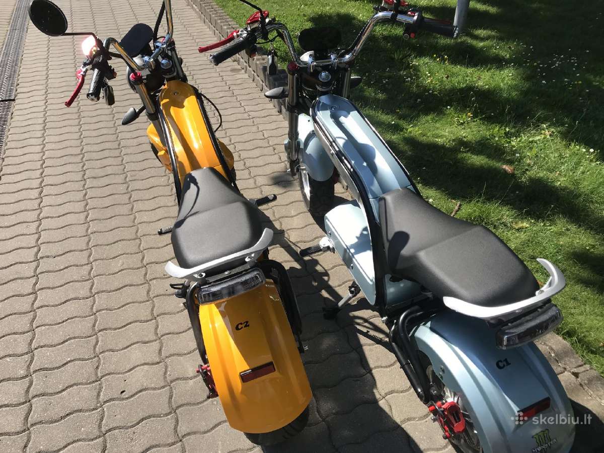 Parduodami du elektriniai motoroleriai - nuotraukos Nr. 3