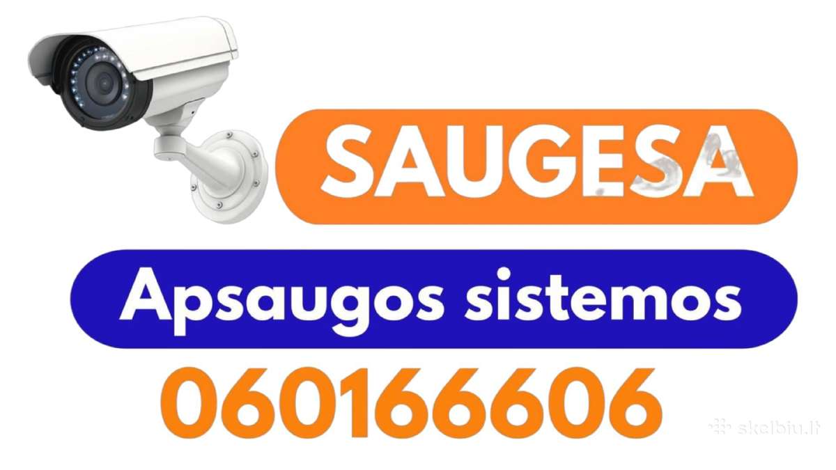 Vaizdo kameros, signalizacijos, durų skambučiai. - nuotraukos Nr. 36