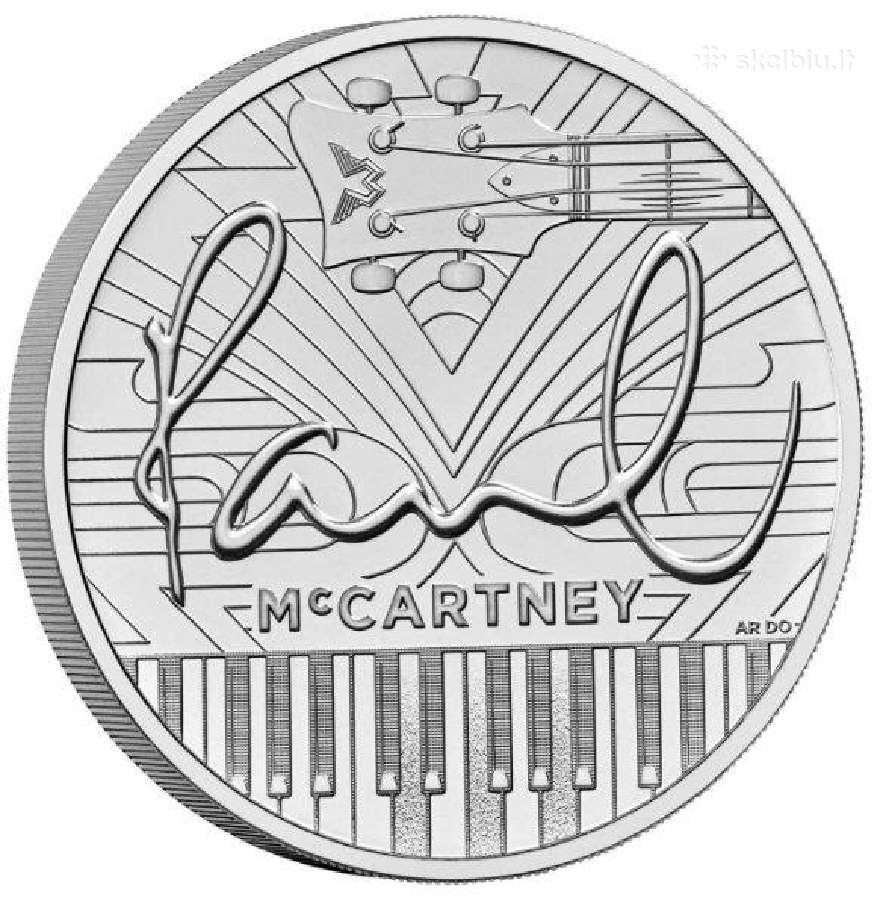 Muzikos legendos - Polas Makartnis 2024 Jk 5£ Bu - nuotraukos Nr. 4