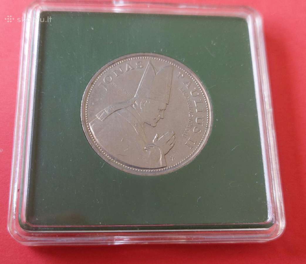 1993m 10 Lt Popiežius Jonas Paulius
